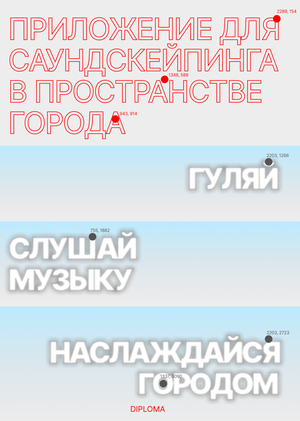 Диплом 1 модуль. Приложение для саундскейпинга в городском пространстве