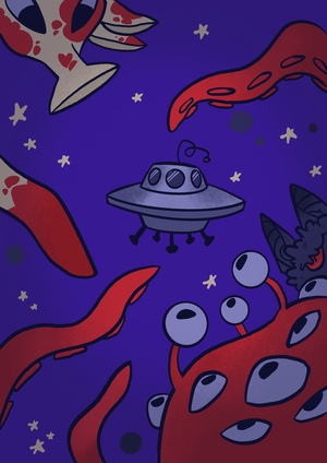 Настольная игра «Просто космос».