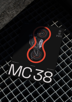 Corporate identity / Navigation for the St. Petersburg Motorcycling Centre