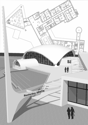 Реконструкция ресторанного комплекса «Sēnīte» в Латвии