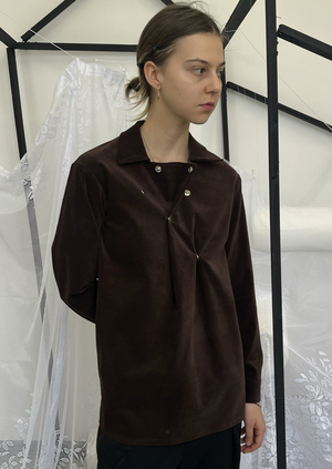 Разработка рубашки-поло бренда ACNE STUDIOS.