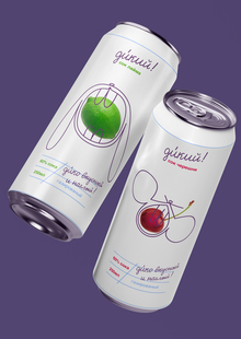 Газированный сок "Дикий"