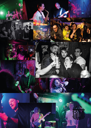 Underground music in Moscow. Clawbar