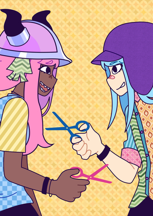 SCISSOR SHOWDOWN