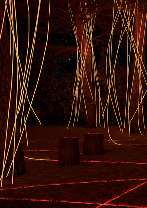 Red Forest Light