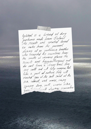 Бренд сухих духов Исландии «lyktsal»