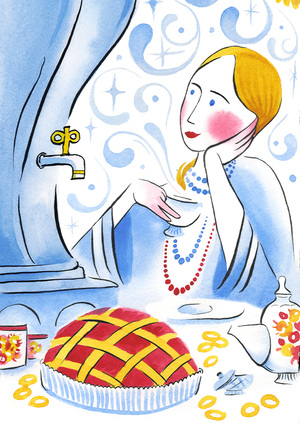 Декоративные панно «Горячий чай» и «Осьминог»