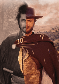 Влияние дзидайгэки на нарратив 
и визуальный стиль 
спагетти-вестернов