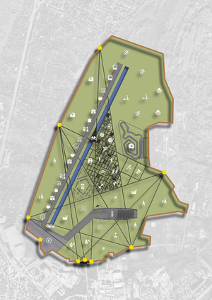 Благоустройство территории и реновация главного здания аэропорта «Северный»