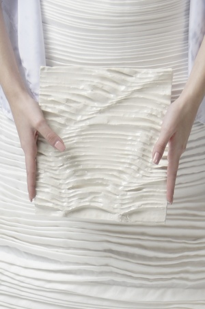 Issey Miyake | porcelain draped panels