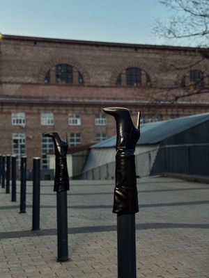 В свете фонарей 