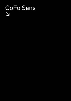 CoFo Sans Specimen Calendar