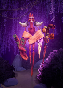 Хранитель Джунглей: разработка 3D персонажа