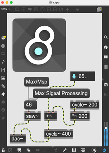 Max/Msp&nbsp;— Max Signal Processing