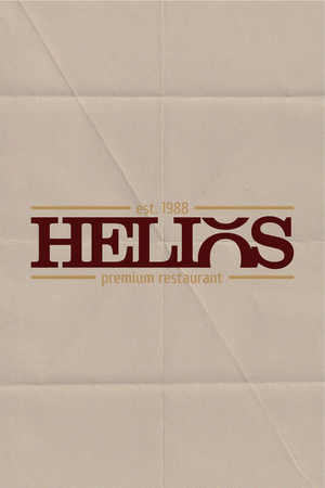 "HELIOS" айдентика премиум ресторана