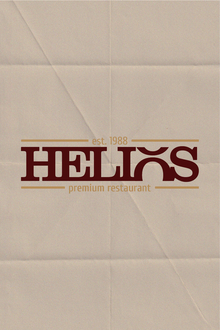 «HELIOS» айдентика премиум ресторана «HELIOS» айдентика премиум ресторана