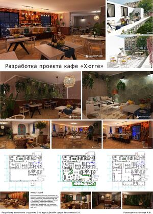 Разработка проекта кафе "Хюгге"