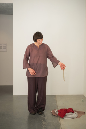 And What Did You Say? Taus Makhacheva. Performance