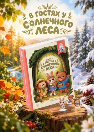 Детская книга «В гостях у солнечного леса»