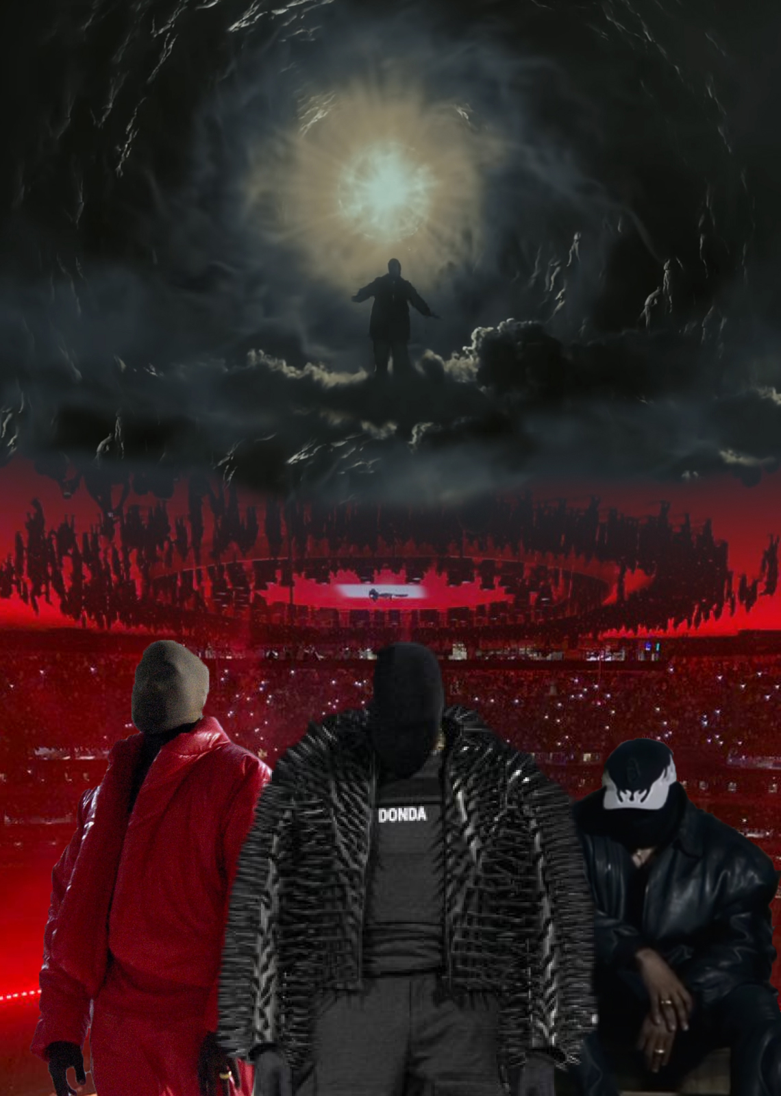 Визуальные коммуникации  YE – «Donda»: между трауром и триумфом.
