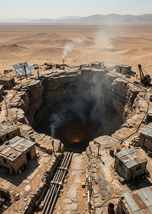 Under the ground