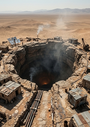 Under the ground