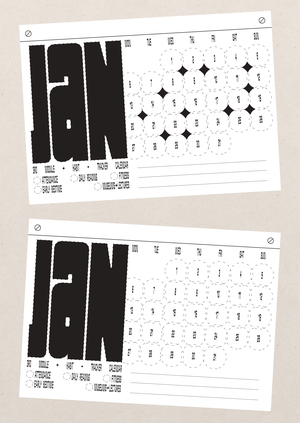 DOTTED CALENDAR