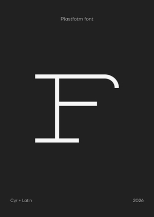PLASTFORM FONT
