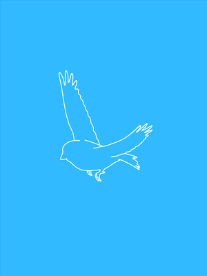 Blue Canary -  арт-объект для Карандаш Феста