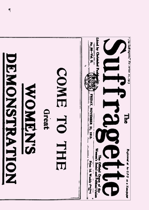 The Suffragette's Press