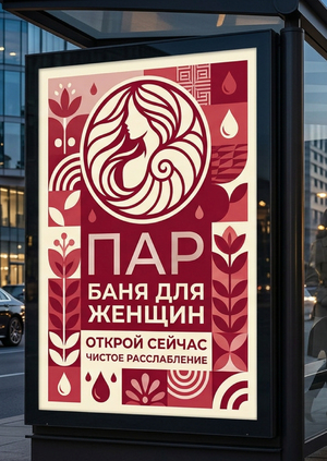 AI брендинг бани Бабаня