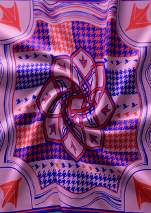 Scarf for the «Geese and Swans» project Scarf for the «Geese and Swans» project