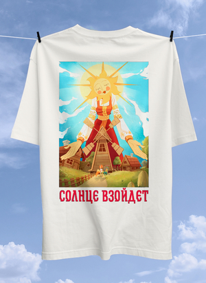 Футболка | Солнце, Луна и Петушок