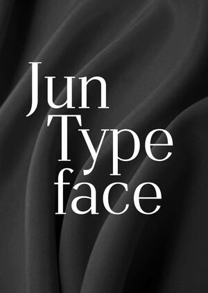 Оригинальный шрифт Jun