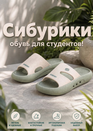 Сибурики - шлепки из Сэвилен