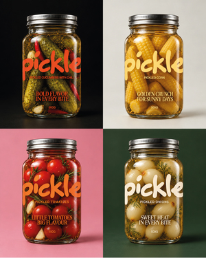 Бренд Pickle глазами AI Бренд Pickle глазами AI