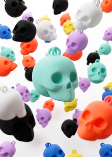 Дизайнерский брелок «Skull»