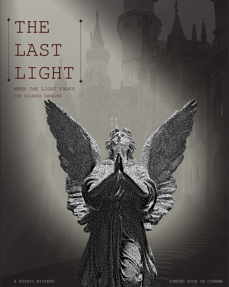 Постер для выдуманного фильма «The last light»