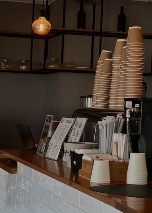 Реклама для кофейни UKU COFFEE SHOP