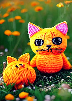 кривоватая кошка Мотя