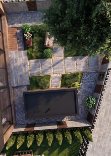 Private Micro-Garden in&nbsp;Futuro Park