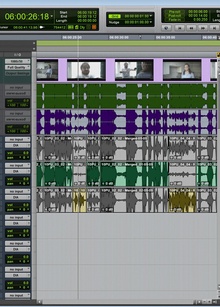 Звуковое оформление фильма в PRO TOOLS Звуковое оформление фильма в PRO TOOLS
