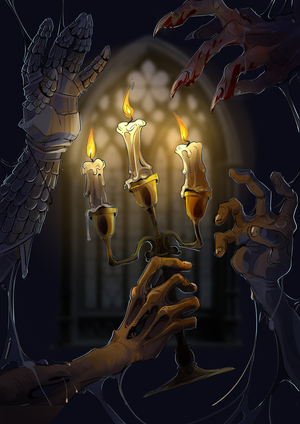 Welcoming Darkness | концепт-арт