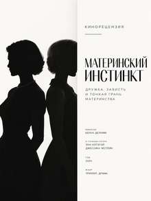 Кинорецензия на фильм «Материнский инстинкт» Кинорецензия на фильм «Материнский инстинкт»
