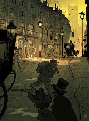 Изображение викторианской эпохи в европейских комиксах