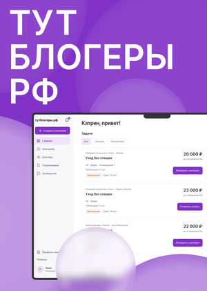 Питчдек ТУТБЛОГЕРЫ.РФ