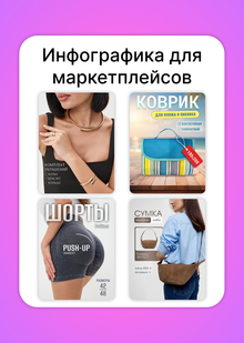 Инфографика для маркетплейсов Инфографика для маркетплейсов