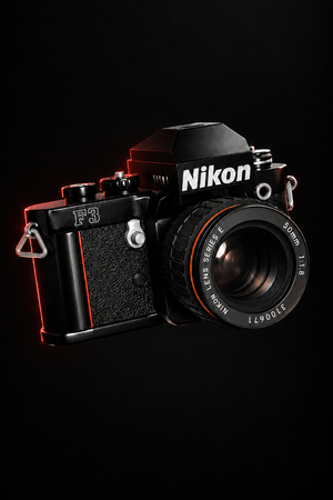 3D моделирование камеры Nikon F3