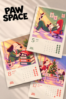 Коворкинг «PawSpace» в&nbsp;исполнении нейросети