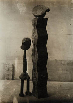 Скульптура в фотографии